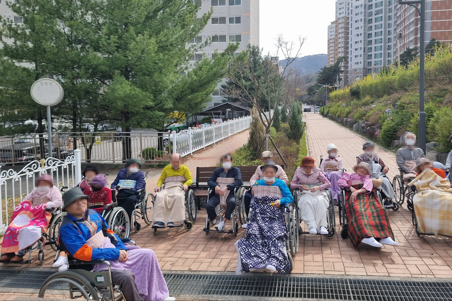 실외산책